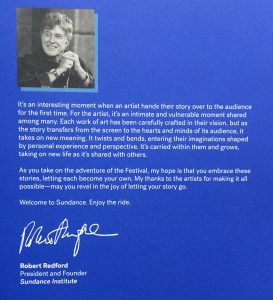 Robert Redford Zitat