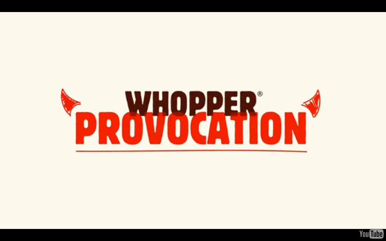 Whopper Provocation